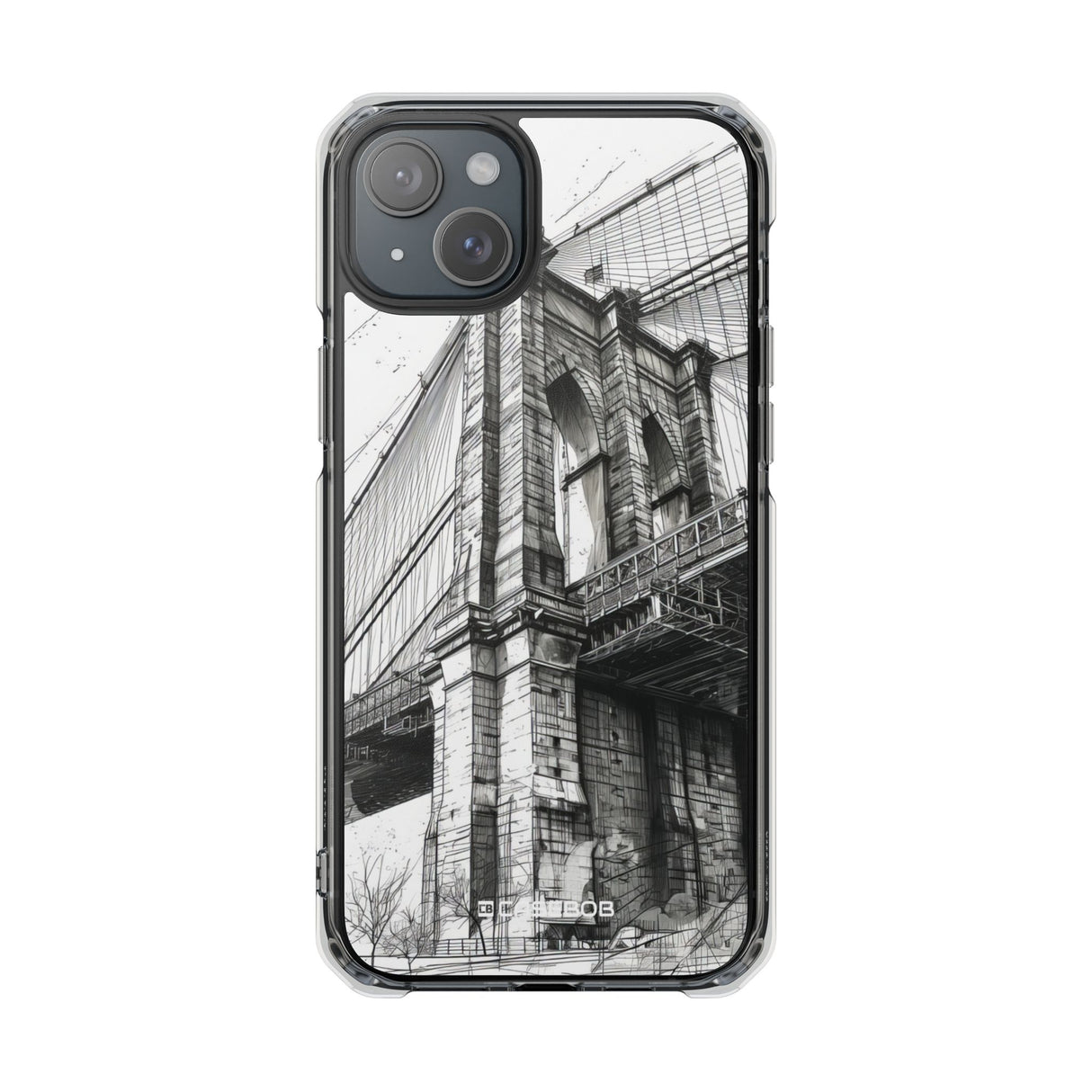 Timeless Architecture - Phone Case for iPhone (Clear Impact - Magnetic)