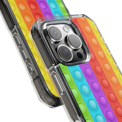 Playful Pop-It Spectrum iPhone Case - Impact