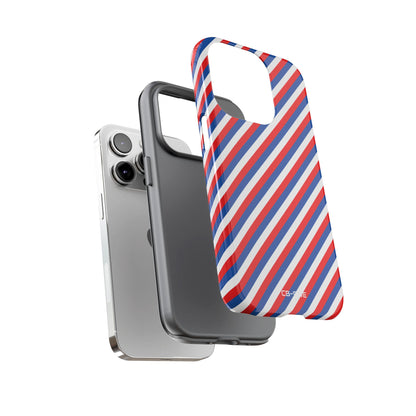 Striped Freedom Wave - iPhone Case