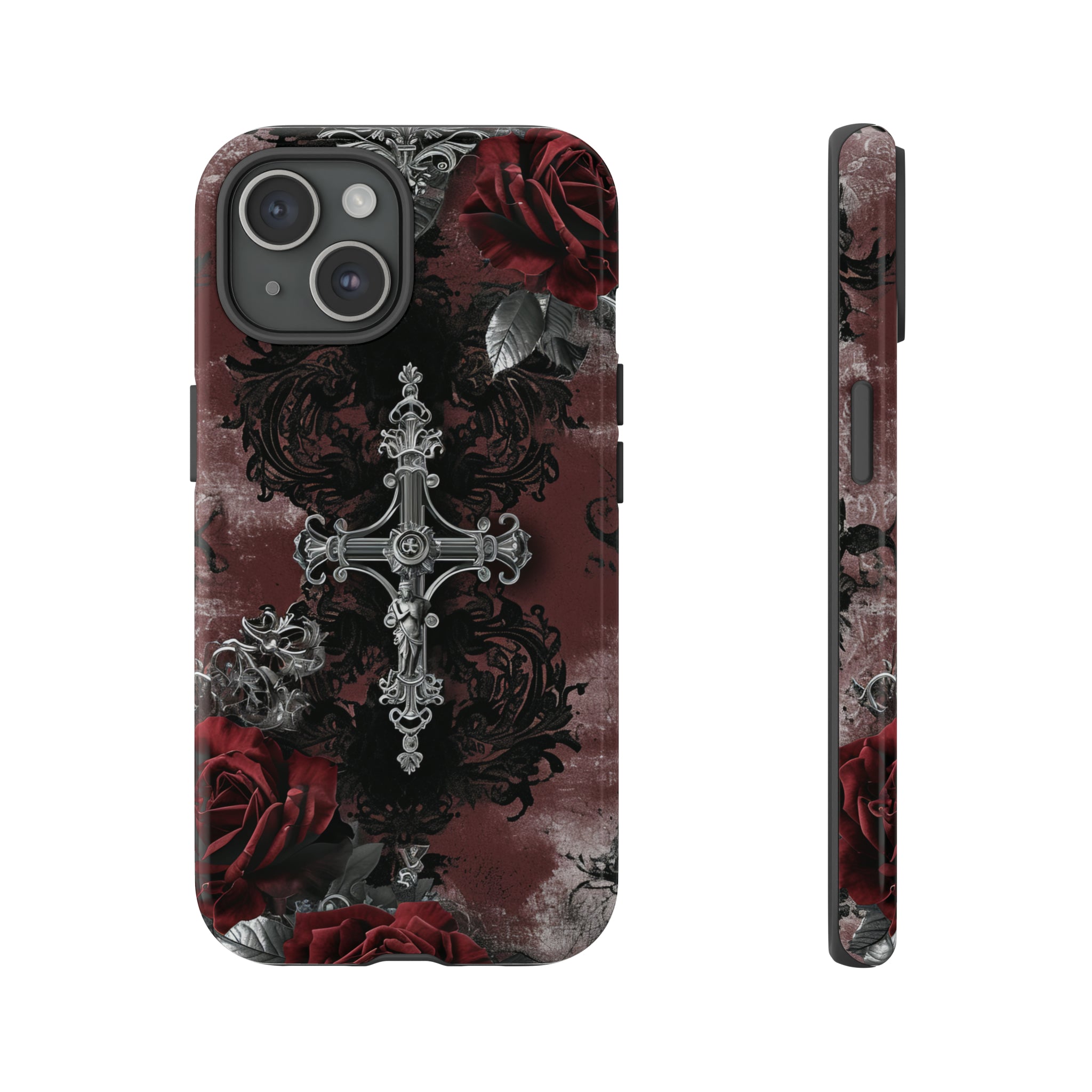 Victorian Lace Elegance - Protective Phone Case