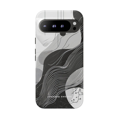 Fluid Geometry Fusion Google Pixel 9 - Tough Phone Case