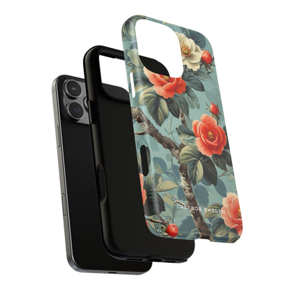 Vintage Floral Romance iPhone 16 | Tough+ Phone Case