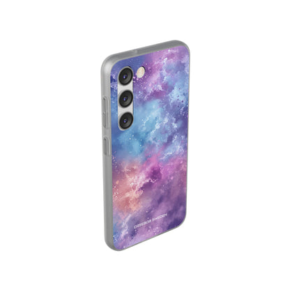 Cosmic Nebula Swirls - Flexi Samsung S23 Phone Case