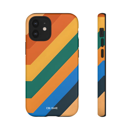 Vibrant Geometric Harmony - iPhone Case