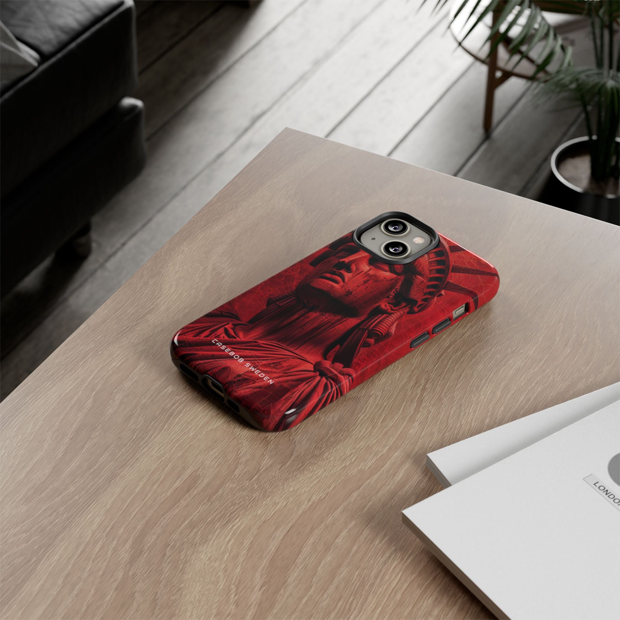 Zen Red Liberty Vision iPhone 14 - Tough Phone Case