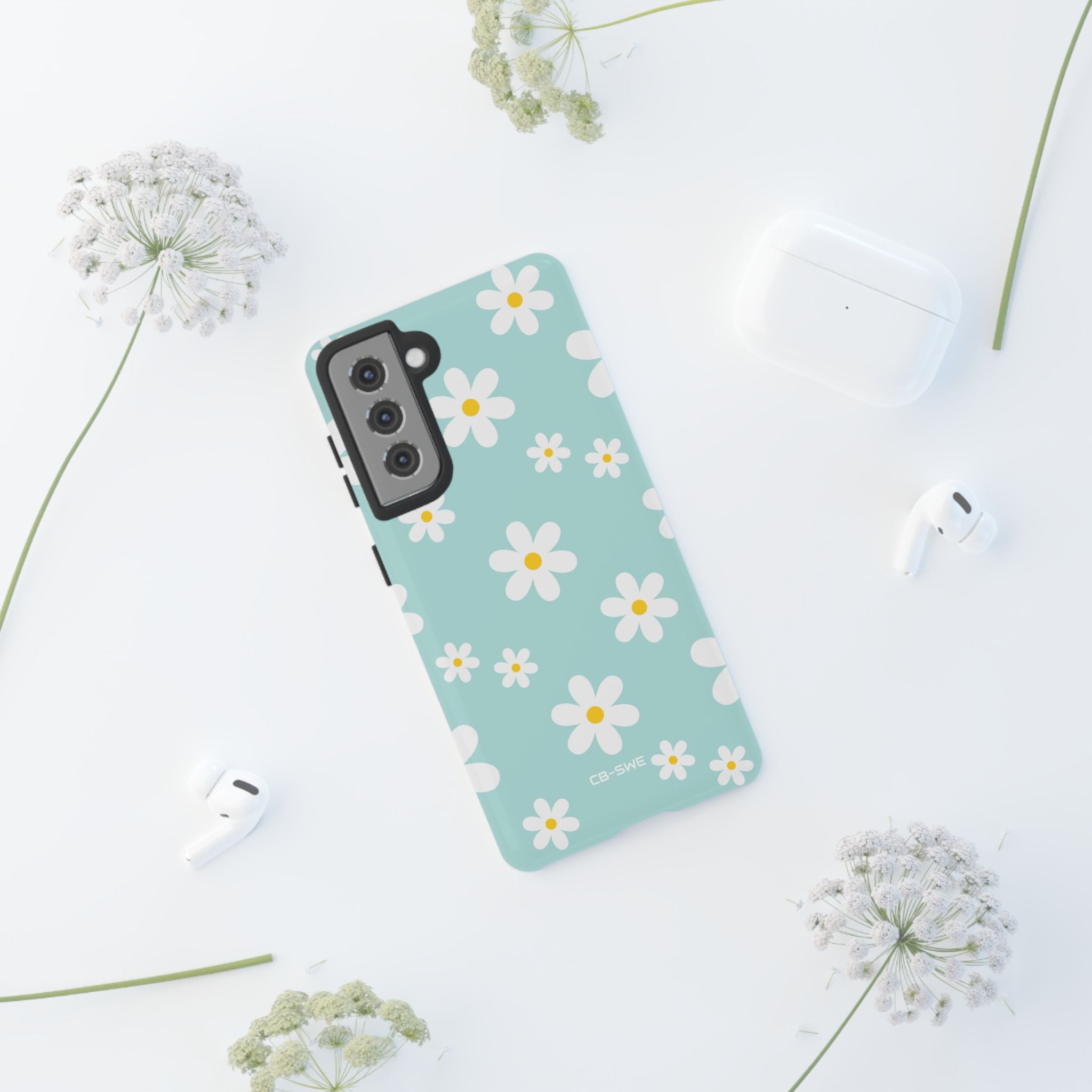 Daisies On Blue - Samsung Case