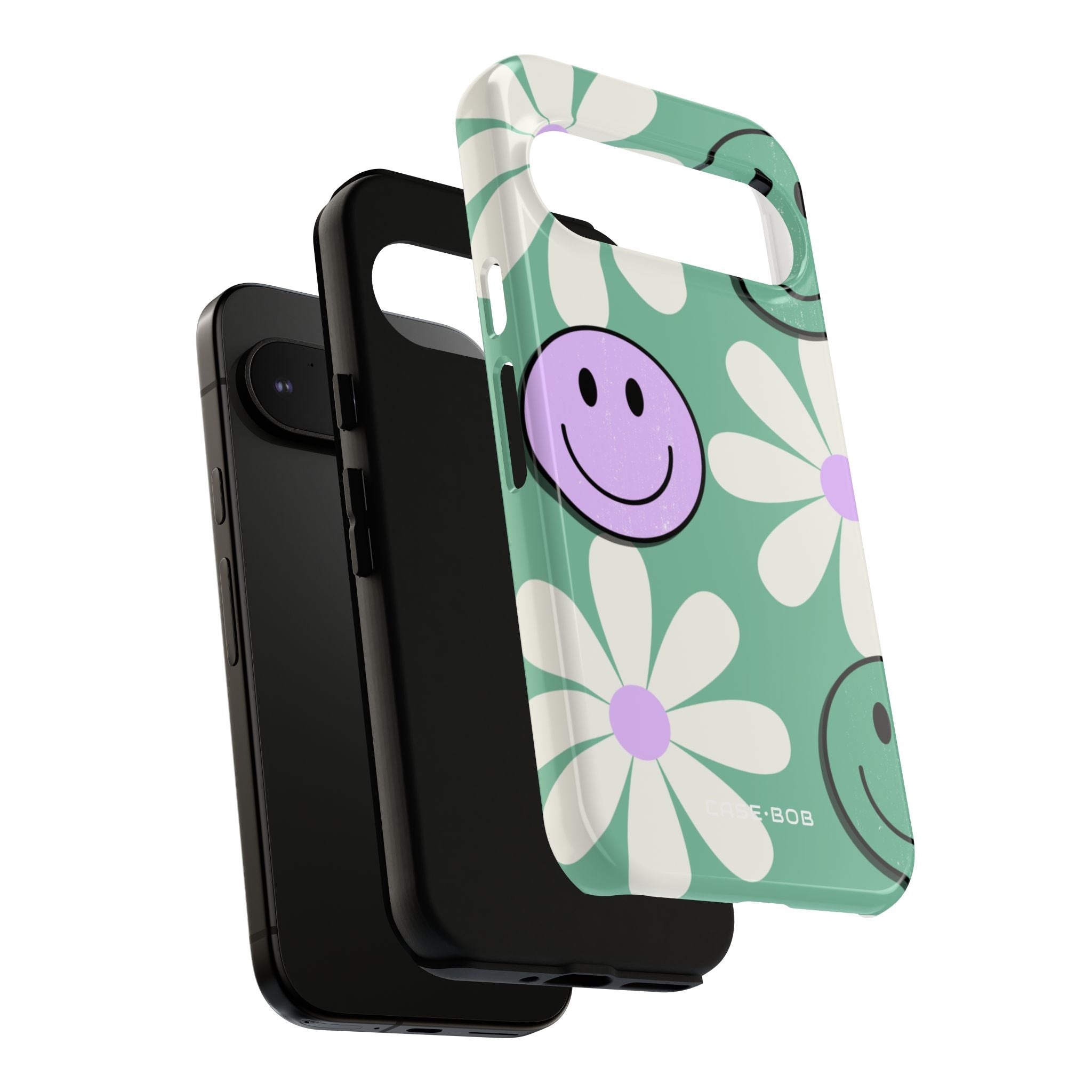 Smiley Daisy Glow Google Pixel 9 Pro Case - Tough