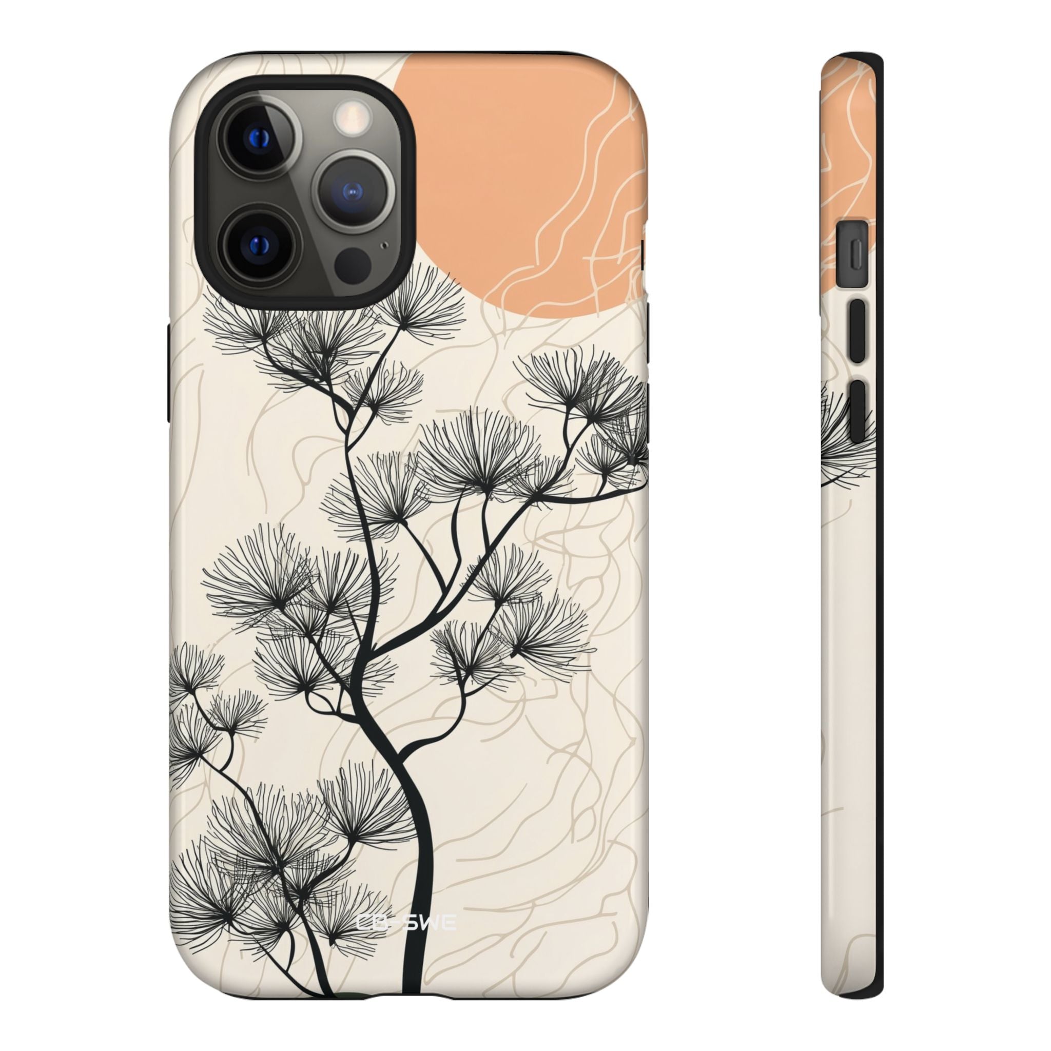 Gentle Sun Embraces Tree - iPhone Case