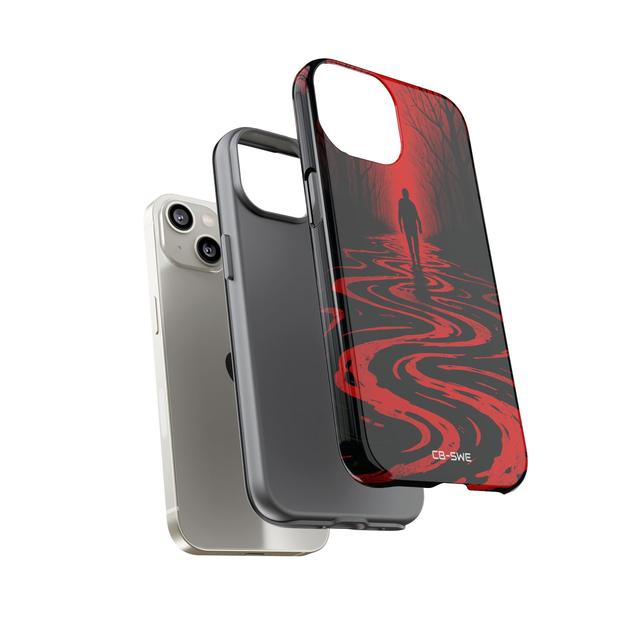 Red Path Mystery - iPhone Case