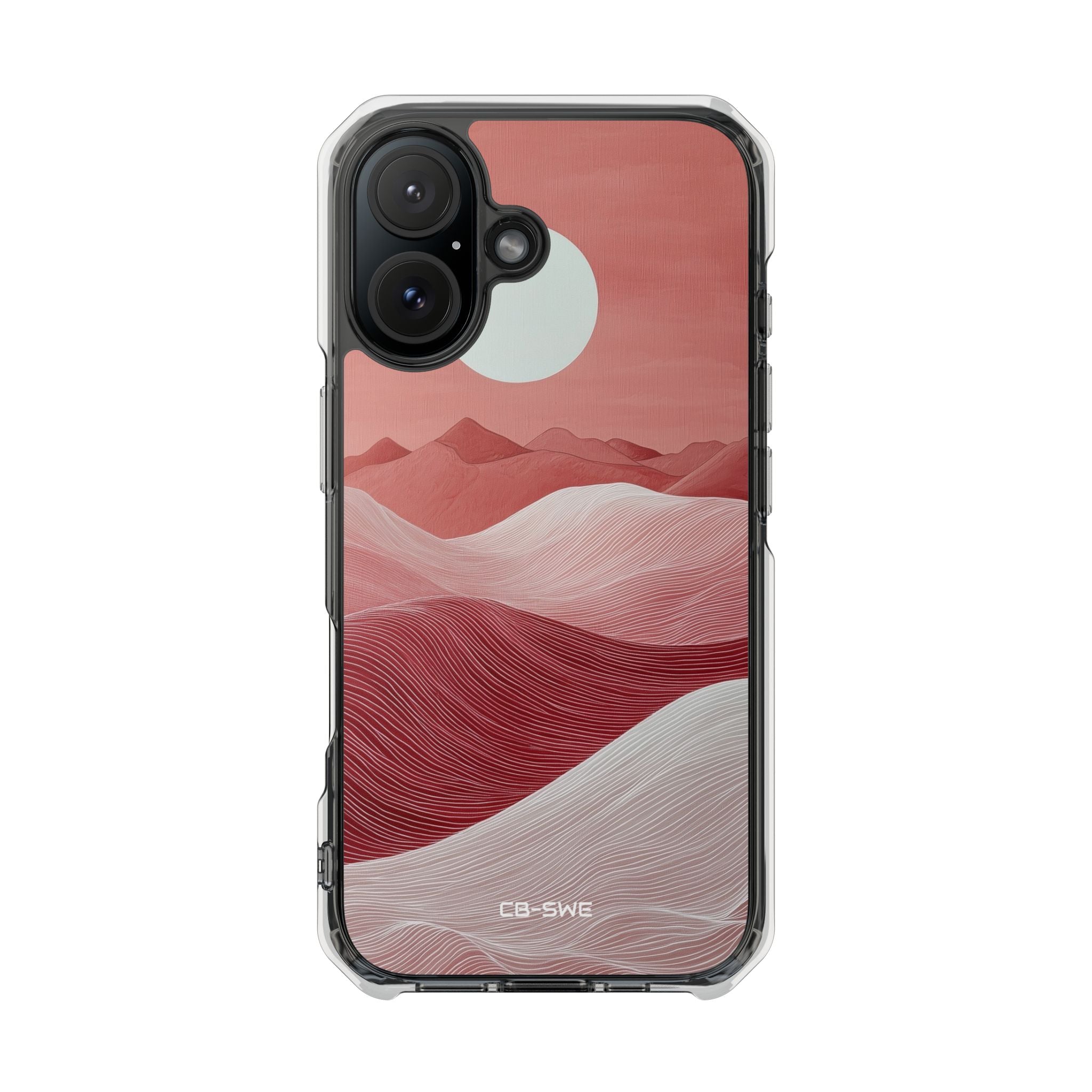 Waves Embrace Sun iPhone Case - Impact