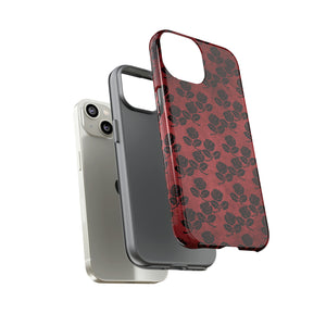 Rosemony Gothic Flower - Protective Phone Case