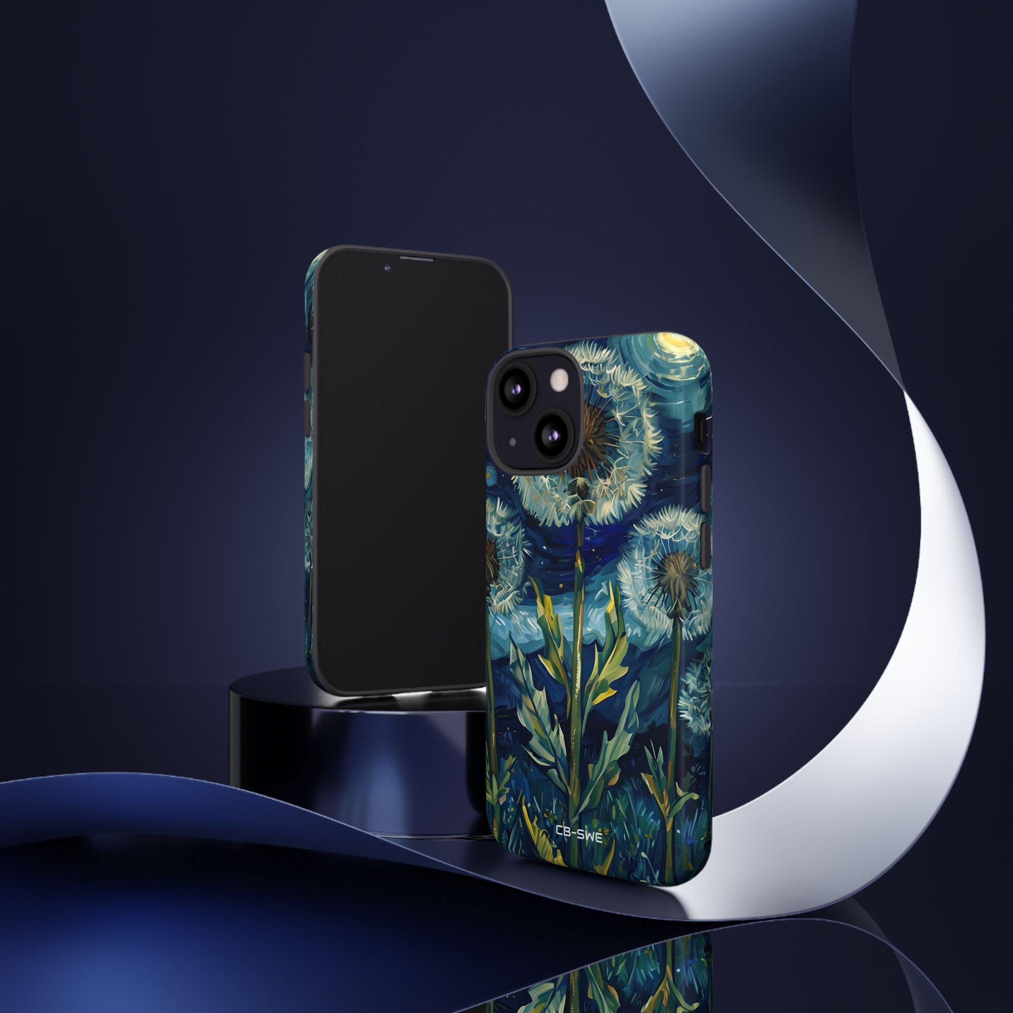 Dandelions Under Starlight - iPhone Case
