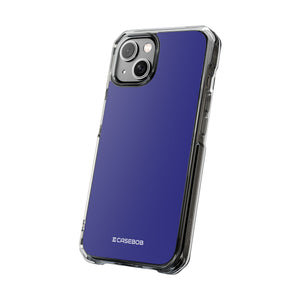 Cosmic Cobalt | Phone Case for iPhone (Clear Impact Case - Magnetic)