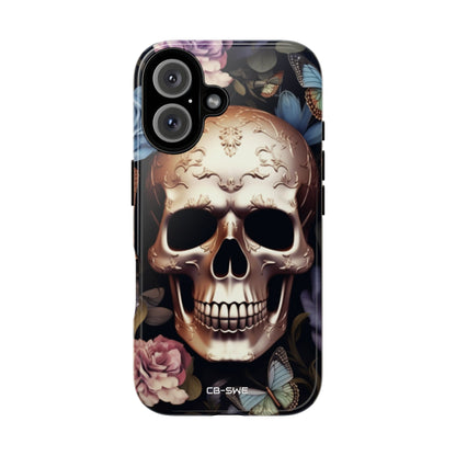 Skull Among Blossoms - iPhone Case