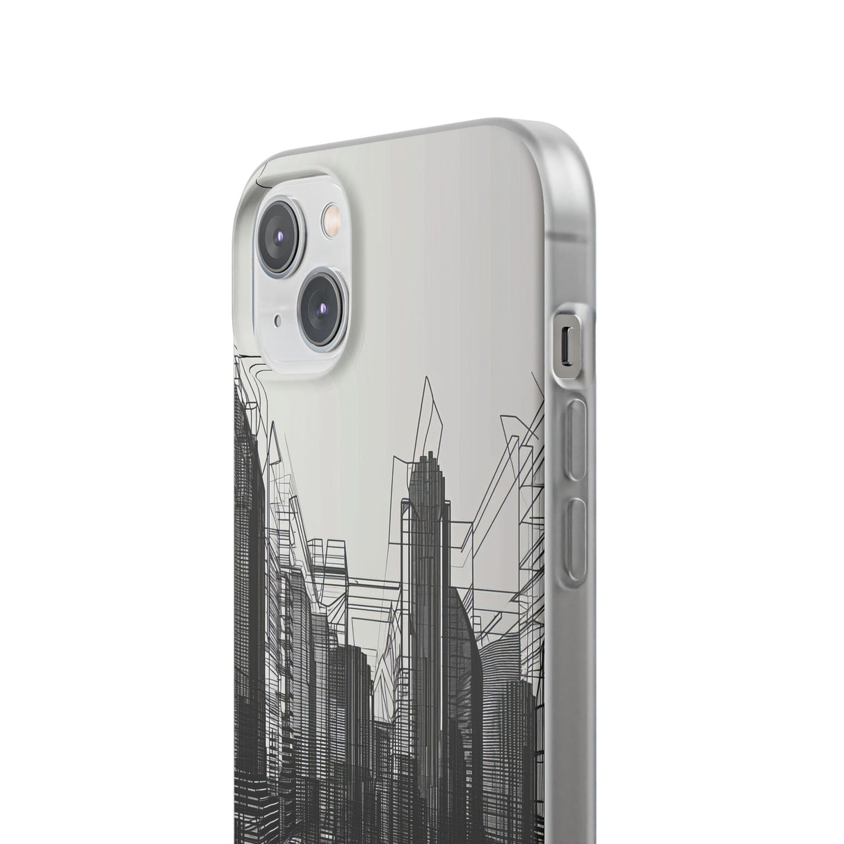 Urban Wireframe | Flexible Phone Case for iPhone