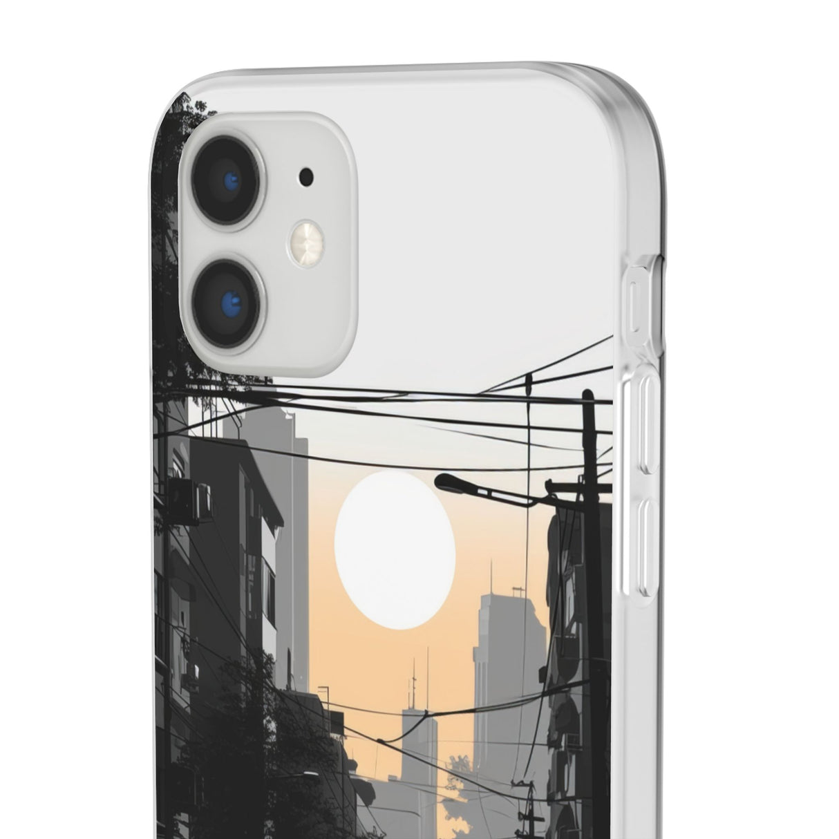 Urban Serenity Glow | Flexible Phone Case for iPhone