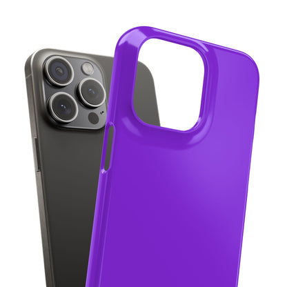 Blue Violet iPhone 15 - Slim Phone Case