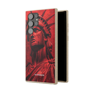 Red Liberty Revolution | Biodegradable Phone Case