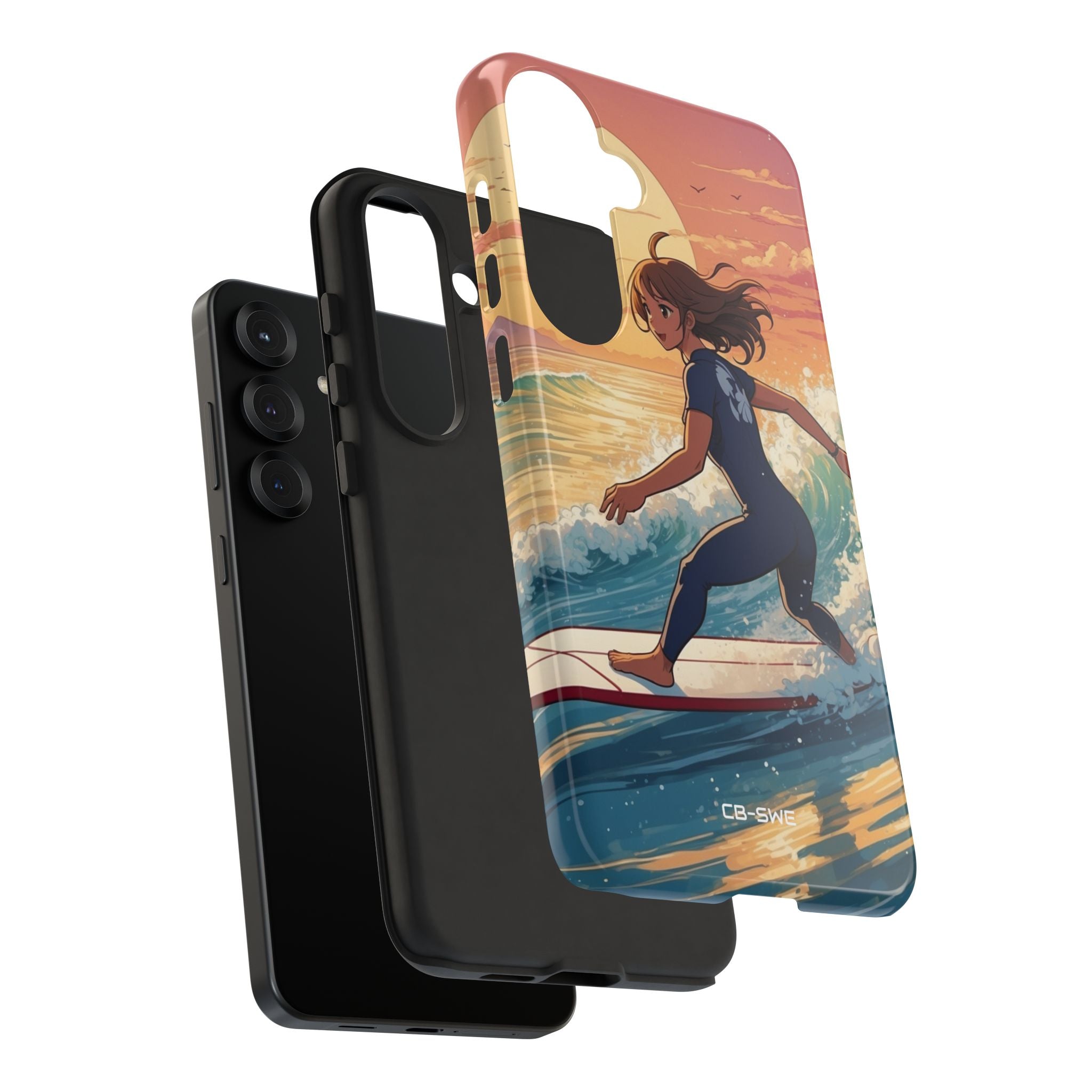 Surfing Into Sunset - Samsung Case