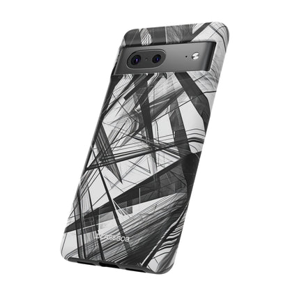 Monochrome Chaos - Phone Case for Google Pixel