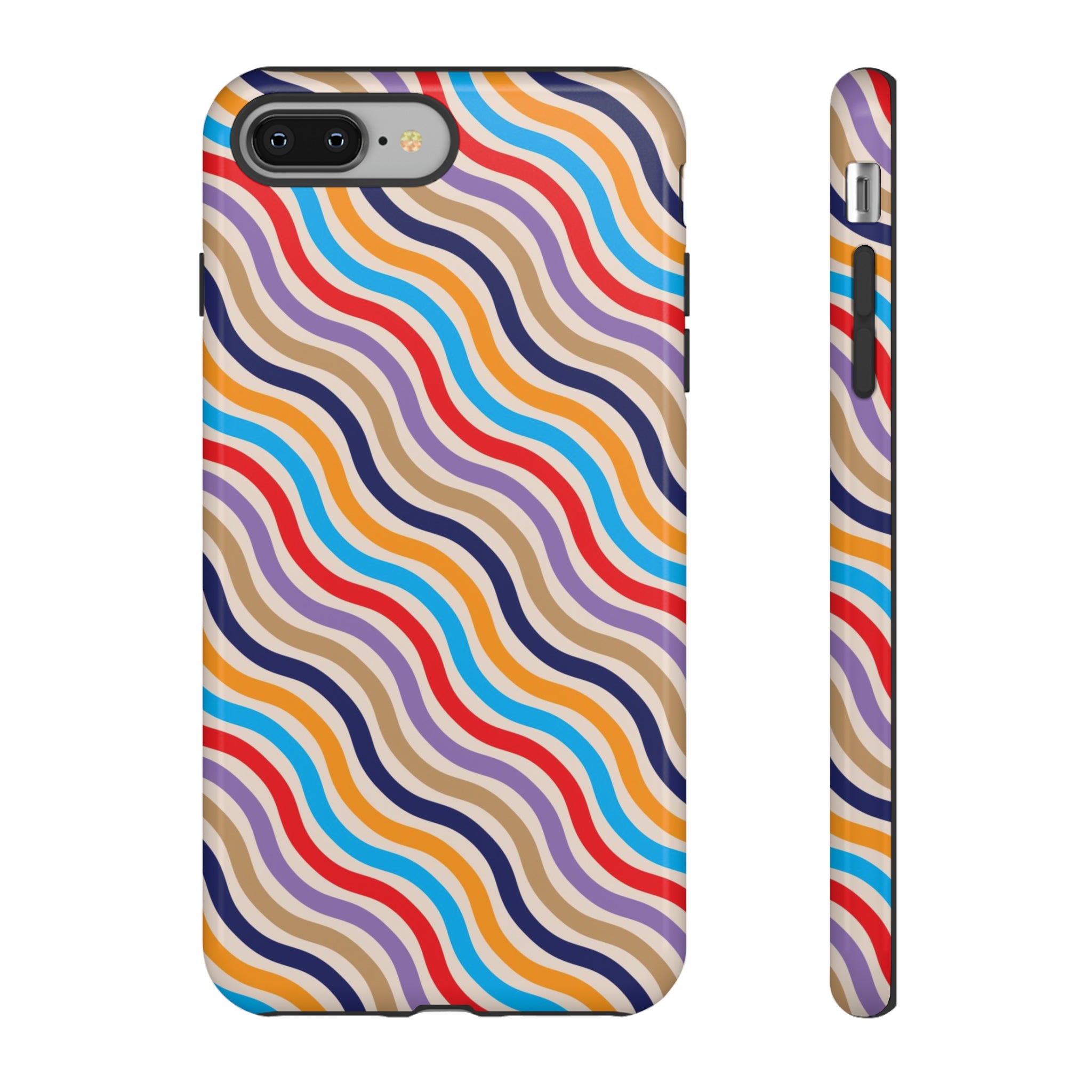 Thin wave Line - Protective Phone Case