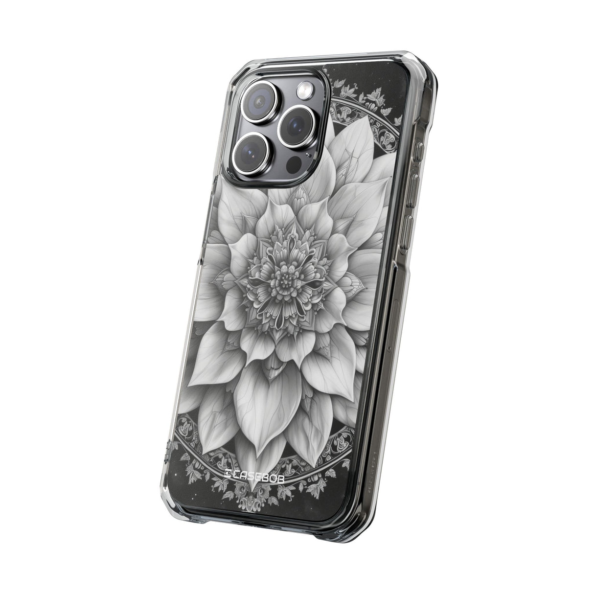 Celestial Mandala Harmony – Handyhülle für iPhone (Clear Impact – Magnetisch) 