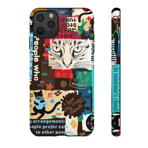 Cat Collage - Protective Phone Case