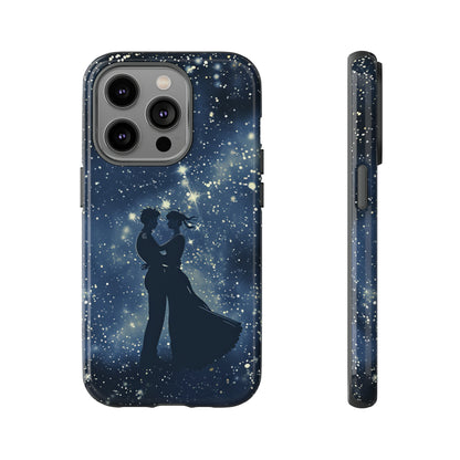 Starry Night Embrace - Protective Phone Case