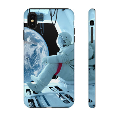 Astronaut inside Shuttle - Protective Phone Case