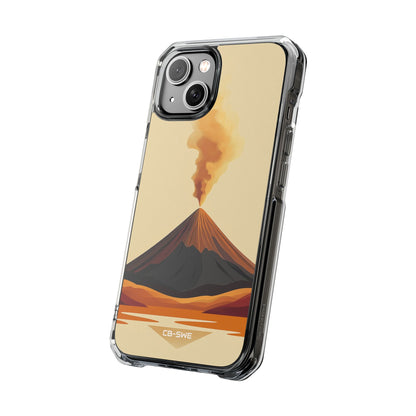 Volcano Erupts Brightly iPhone Case - Impact