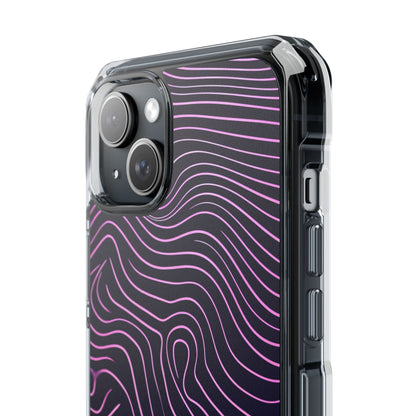 Contour Waveflow iPhone 15 - Clear Impact Phone Case