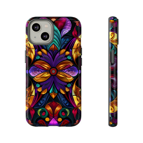 Gothic Stained Glass Majesty - Protective Phone Case