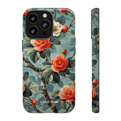Coral Bloom iPhone 13 Pro Case - Tough