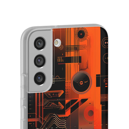 Gradient Circuitburst Samsung S22 - Flexi Phone Case