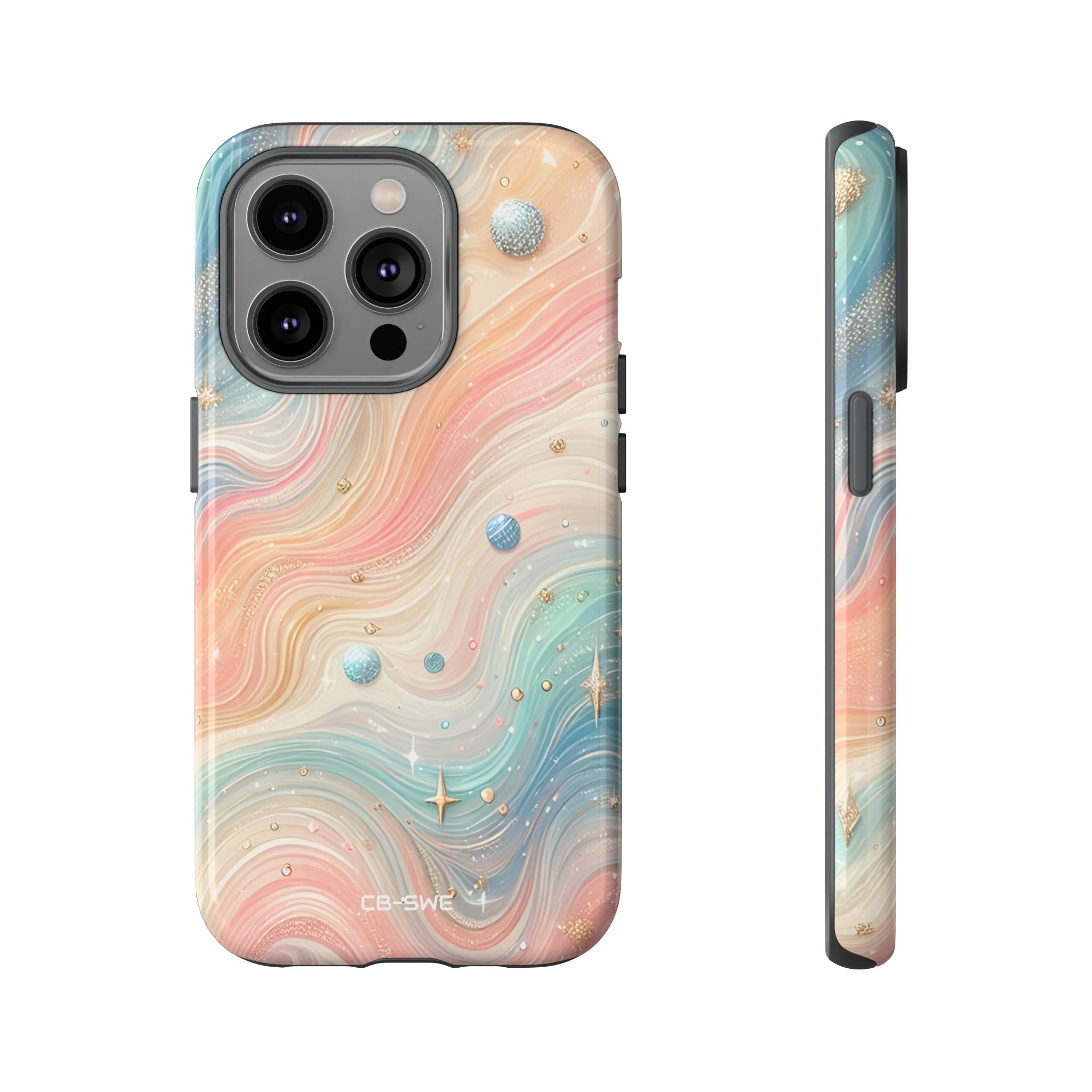 Celestial Waves Dance - iPhone Case