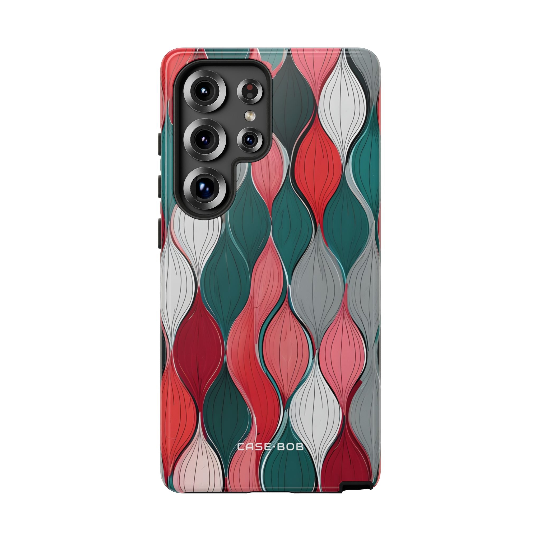 Leaf Cascade Teal Samsung S25 Ultra Case - Tough
