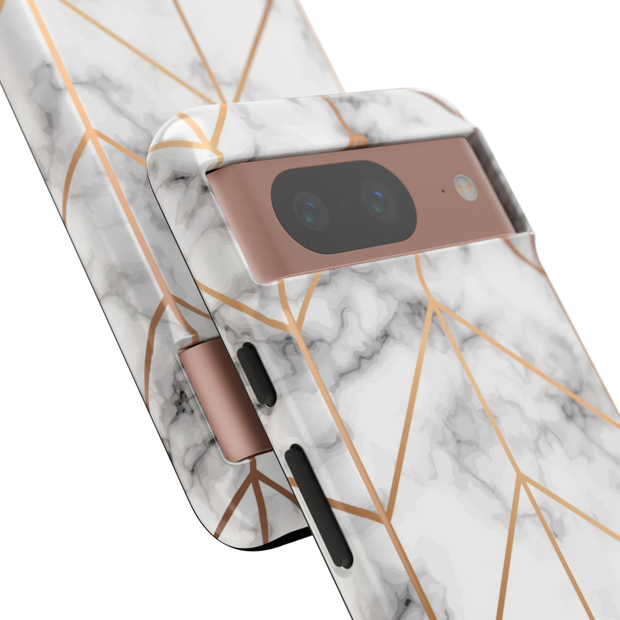 Golden Marble Phone Case - Protective - Protective Phone Case