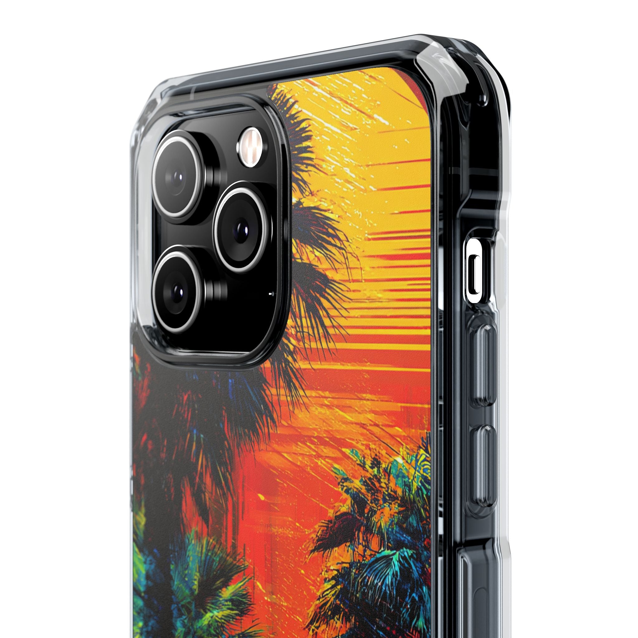 Summer Sunset Palms iPhone Case - Impact