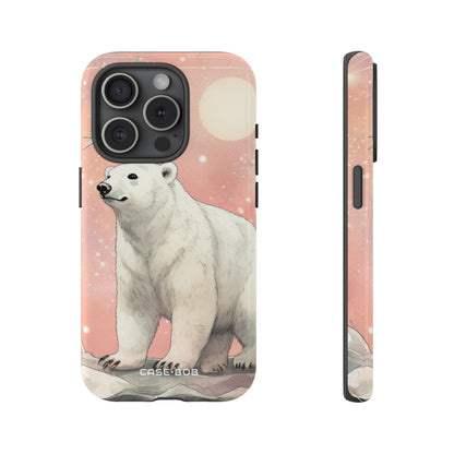 Polar Bear Dream iPhone 15 Pro Case - Tough