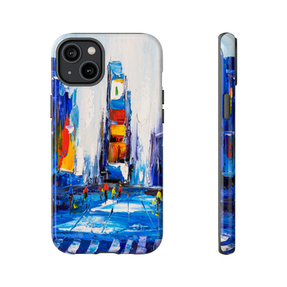 Oil Painting - City View of New York - Protective Phone Case