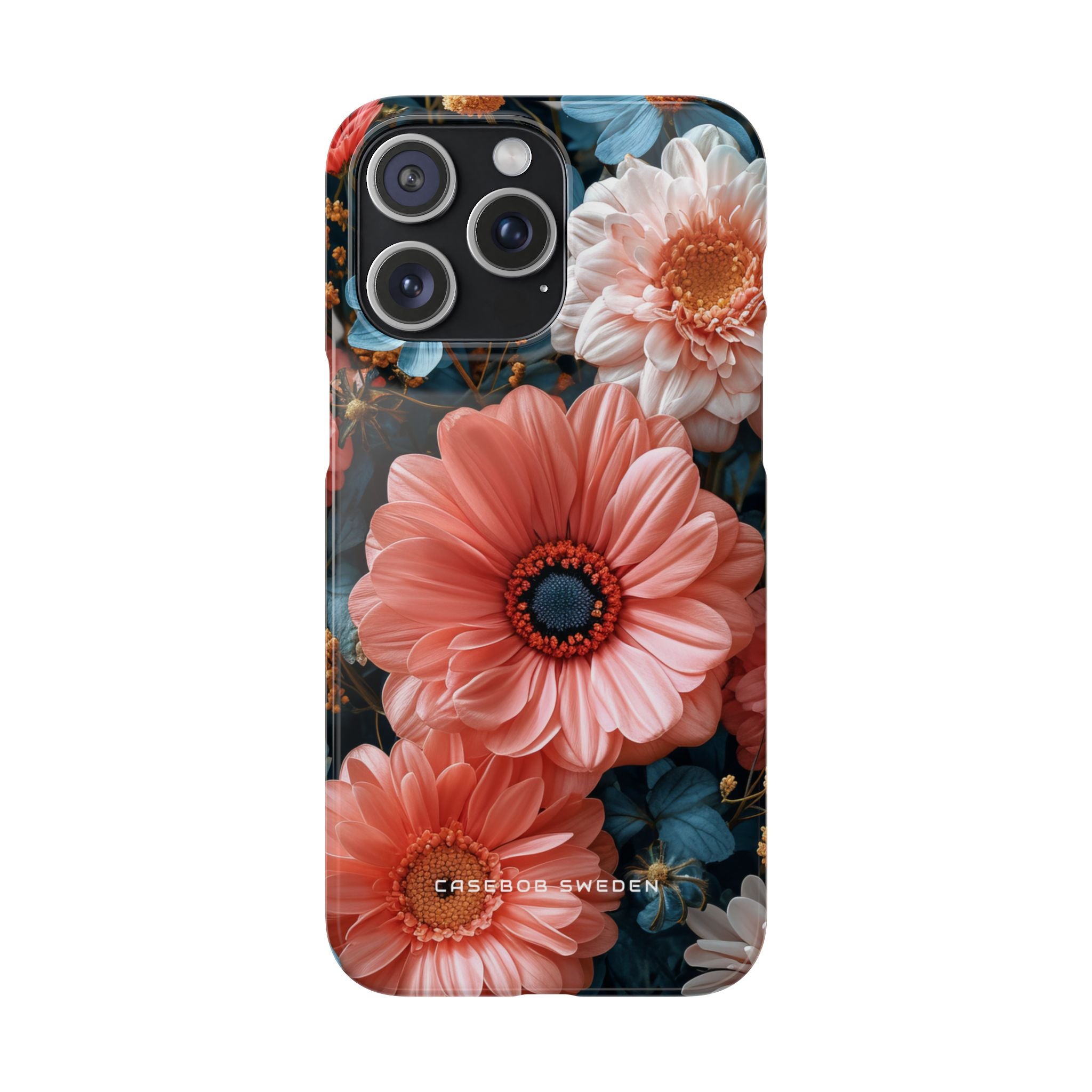 Surreal Floral Harmony iPhone 15 - Slim Phone Case