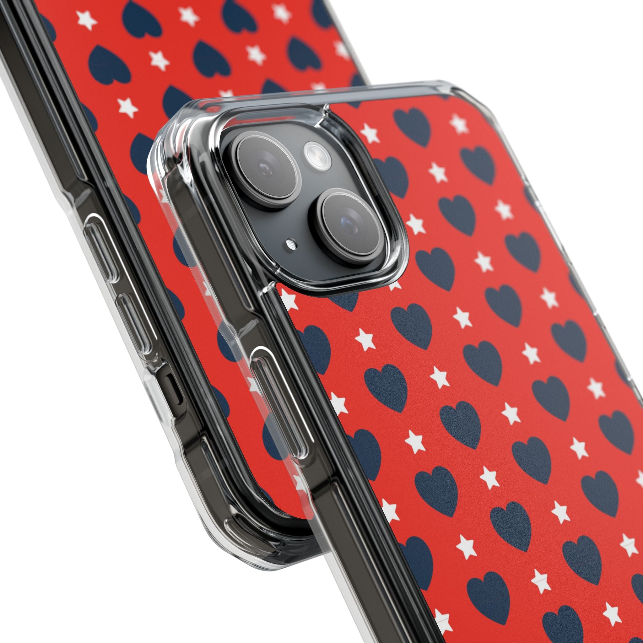 Hearts Dance Bright iPhone Case - Impact
