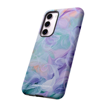 Purple Peach Whirl - Tough Samsung S23 Phone Case