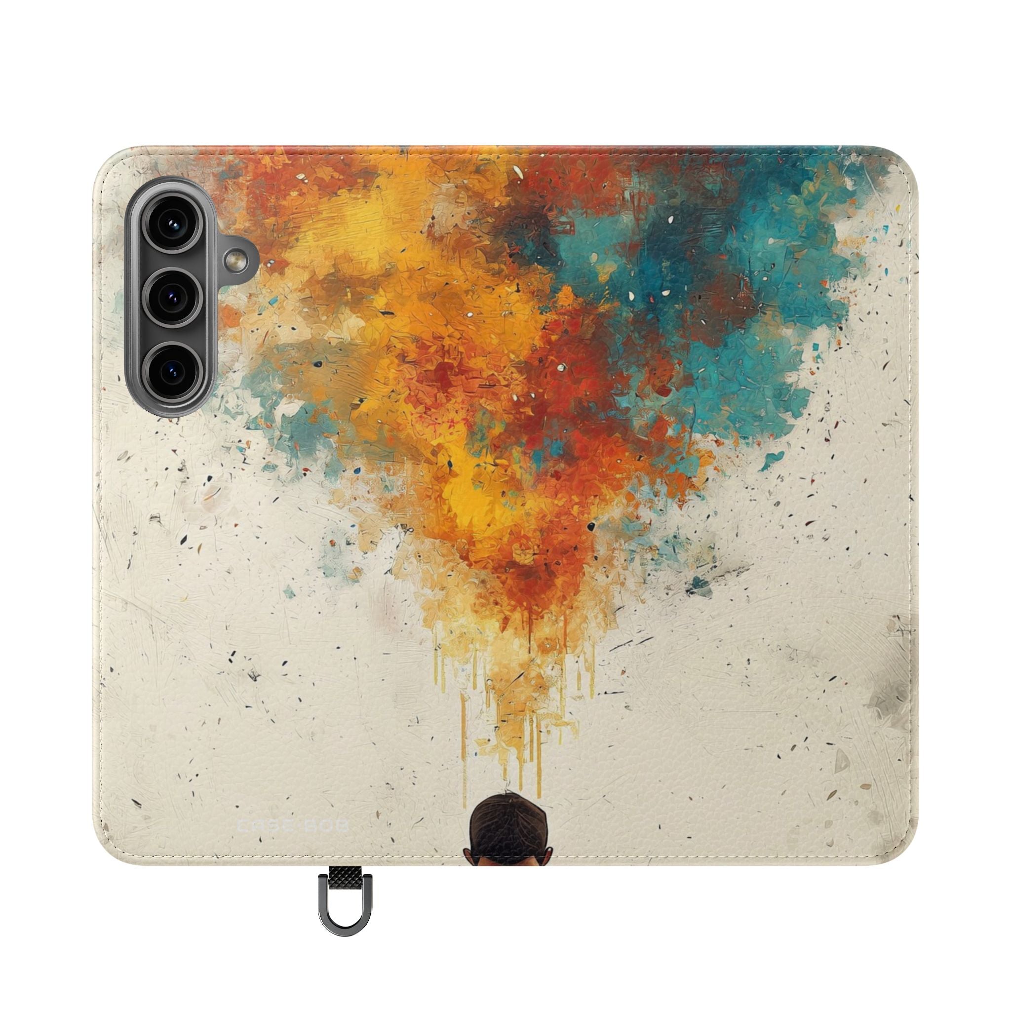 Meditative Ember - Samsung S24 Case - Wallet