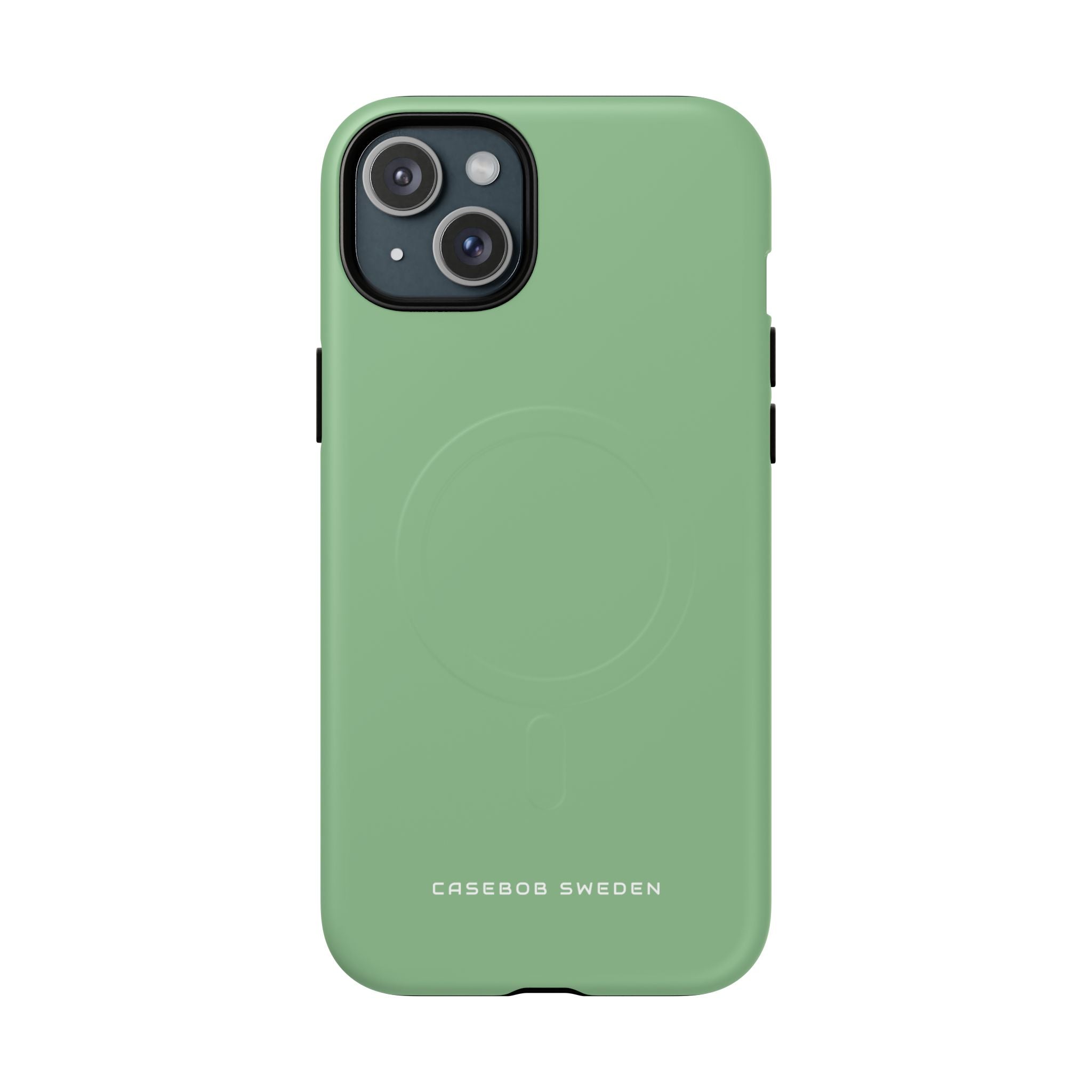 Dark Sea Green iPhone 15 | Tough+ Phone Case