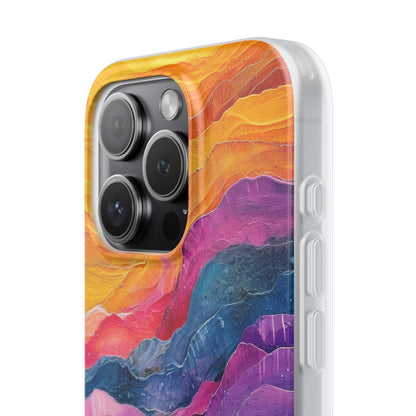Vibrant Flow iPhone 15 Pro Case - Soft