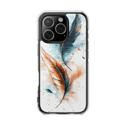 Feathers Dance Lightly iPhone Case - Impact