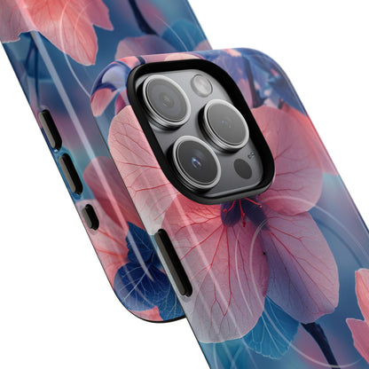 Blossom Serenity - Tough + MagSafe® iPhone 15 Phone Case