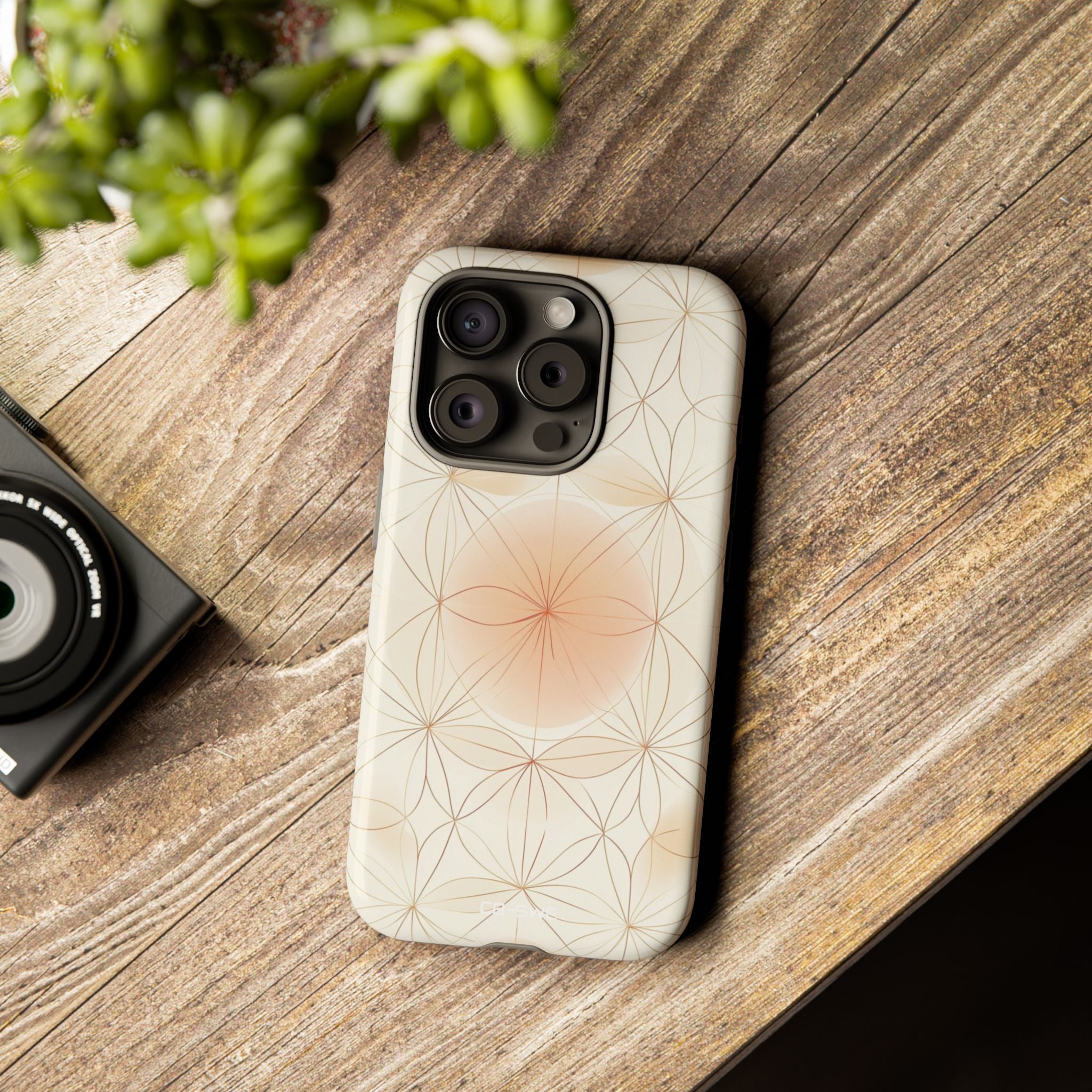 Harmonious Circles Flow - iPhone Case