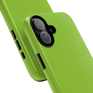 Lime Green Minimalist Canvas - for iPhone 16